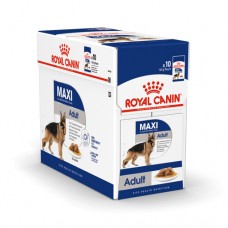 Royal Canin Dog Maxi Adult Wet Food Box (10 pouches)